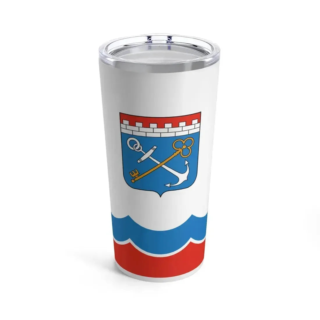 Flag of Leningrad Oblast Russia - Tumbler 20oz 20oz - Go Mug Yourself