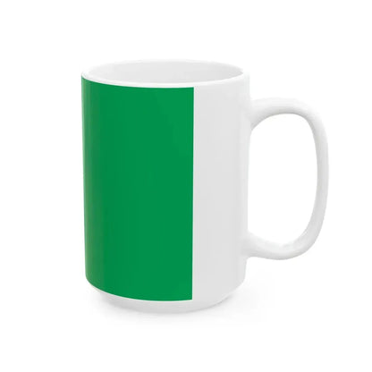 Flag of Lentekhi Municipality (Georgia) White Coffee Mug - Go Mug Yourself