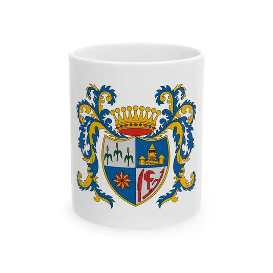 Flag of Lepseny (Hungary) White Coffee Mug 11oz - Go Mug Yourself