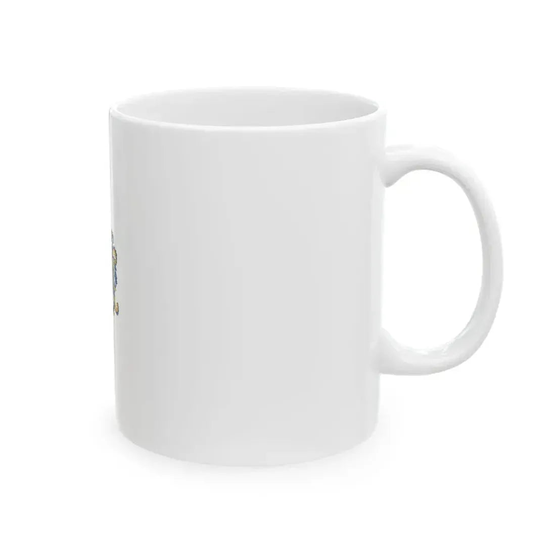 Flag of Lepseny vertical (Hungary) White Coffee Mug - Go Mug Yourself