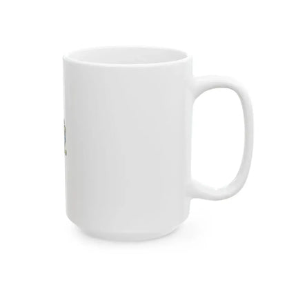 Flag of Lepseny vertical (Hungary) White Coffee Mug - Go Mug Yourself