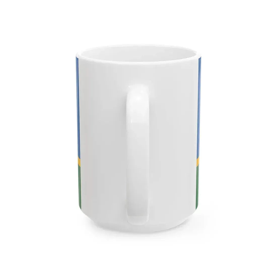 Flag of Lesencefalu (Hungary) White Coffee Mug - Go Mug Yourself