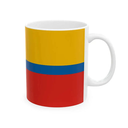 Flag of Lesencetomaj (Hungary) White Coffee Mug - Go Mug Yourself