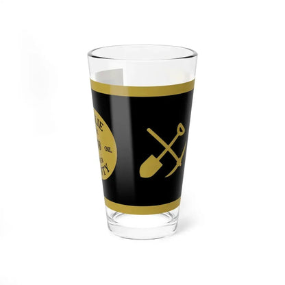 Flag of Leslie County Kentucky (United States) Pint Glass 16oz 16oz - Go Mug Yourself