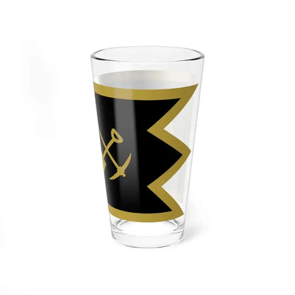 Flag of Leslie County Kentucky (United States) Pint Glass 16oz - Go Mug Yourself