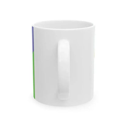Flag of Lesotho WFB 2000 (Lesotho) White Coffee Mug - Go Mug Yourself