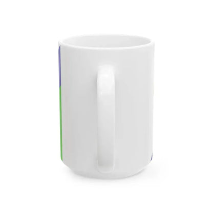 Flag of Lesotho WFB 2000 (Lesotho) White Coffee Mug - Go Mug Yourself