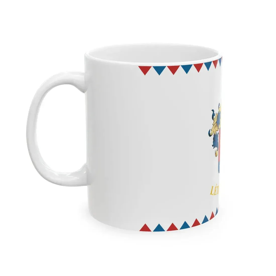 Flag of Letavertes (Hungary) White Coffee Mug - Go Mug Yourself