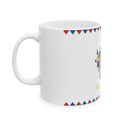 Flag of Letavertes (Hungary) White Coffee Mug - Go Mug Yourself