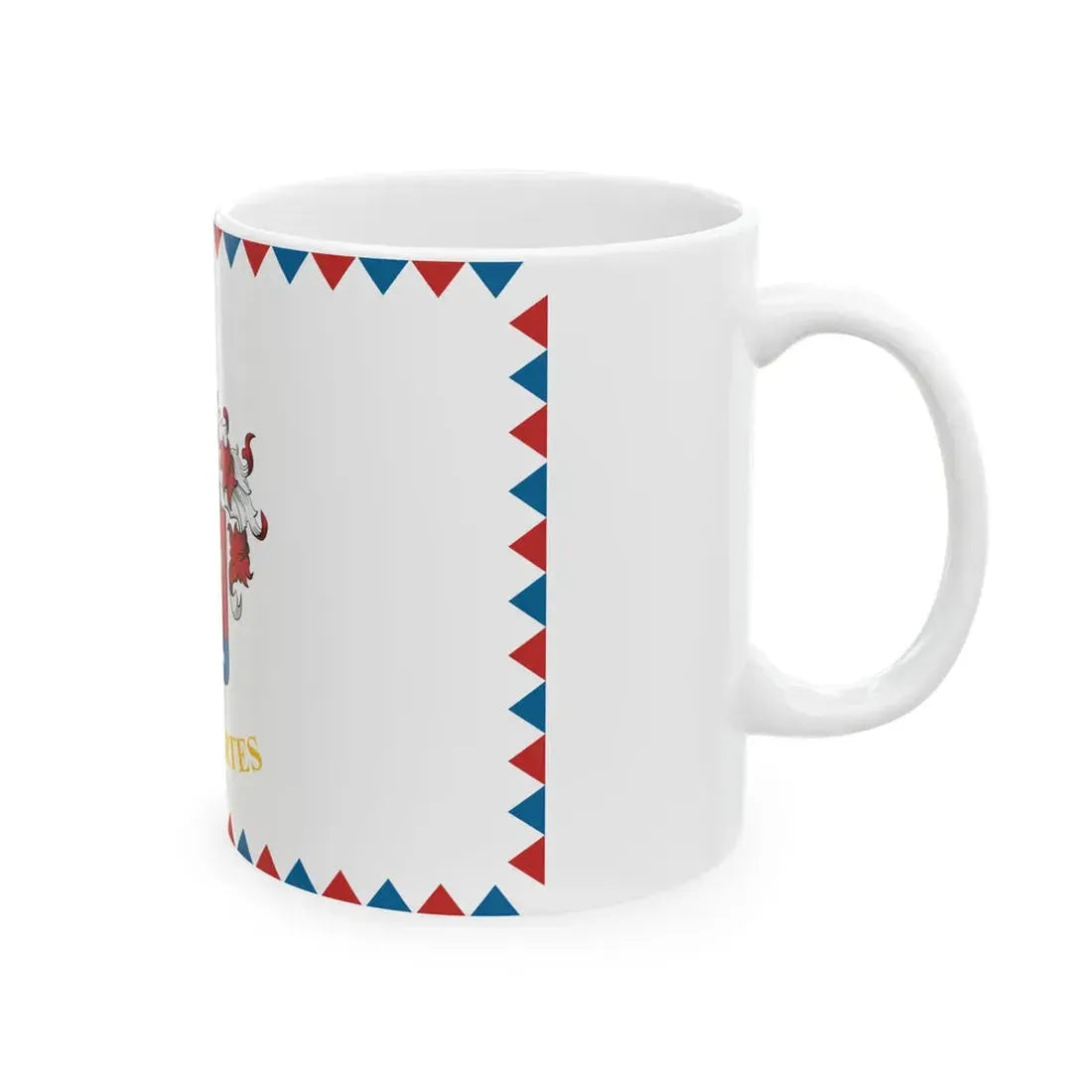 Flag of Letavertes (Hungary) White Coffee Mug - Go Mug Yourself