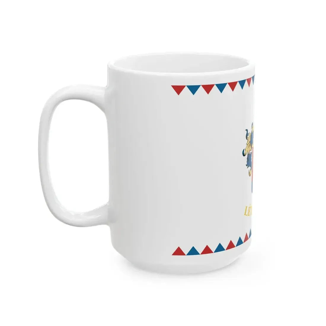Flag of Letavertes (Hungary) White Coffee Mug - Go Mug Yourself