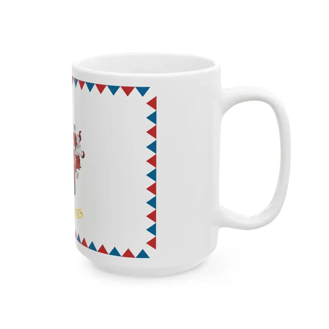 Flag of Letavertes (Hungary) White Coffee Mug - Go Mug Yourself