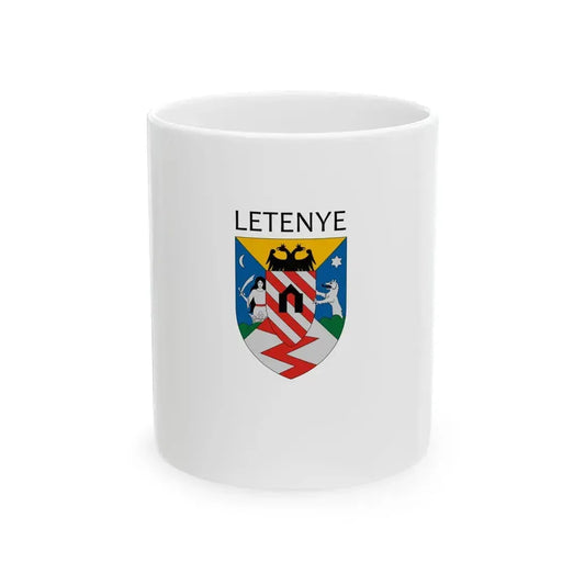 Flag of Letenye (Hungary) White Coffee Mug 11oz - Go Mug Yourself