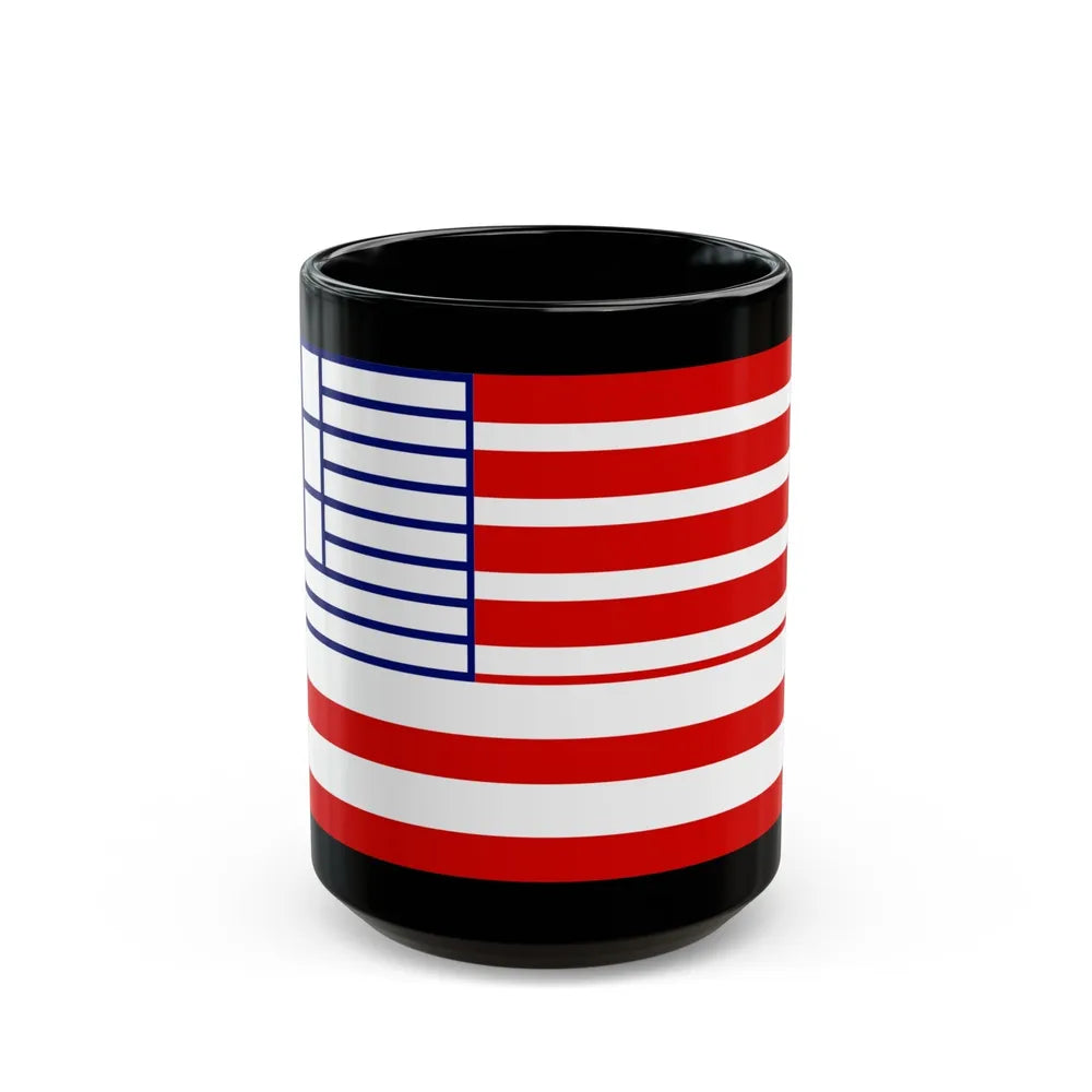 Flag of Lethbridge Canada - Black Coffee Mug-15oz-Go Mug Yourself