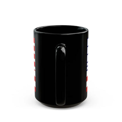 Flag of Lethbridge Canada - Black Coffee Mug-Go Mug Yourself