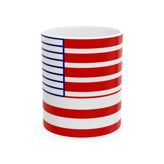 Flag of Lethbridge (Canada) White Coffee Mug 11oz - Go Mug Yourself