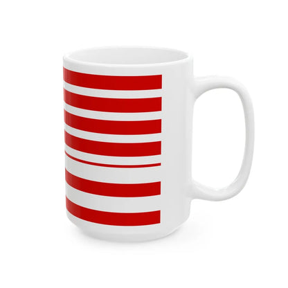 Flag of Lethbridge Canada - White Coffee Mug-Go Mug Yourself