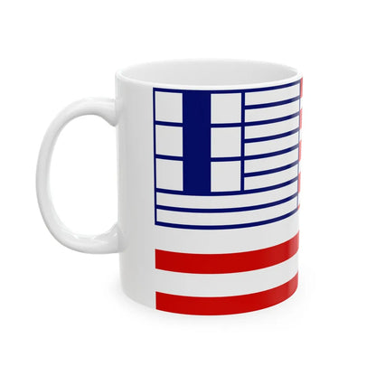 Flag of Lethbridge Canada - White Coffee Mug-Go Mug Yourself