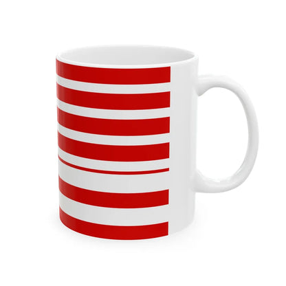 Flag of Lethbridge Canada - White Coffee Mug-Go Mug Yourself