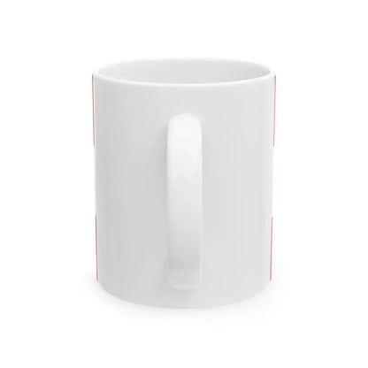 Flag of Leuven (Belgium) White Coffee Mug - Go Mug Yourself