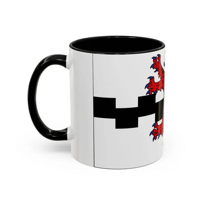 Flag of Leverkusen Germany - Accent Coffee Mug - Go Mug Yourself