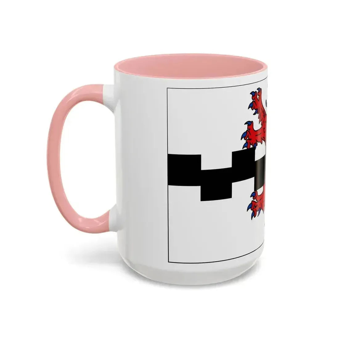 Flag of Leverkusen Germany - Accent Coffee Mug - Go Mug Yourself