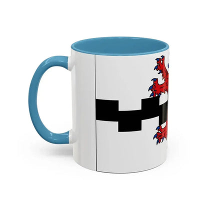 Flag of Leverkusen Germany - Accent Coffee Mug - Go Mug Yourself