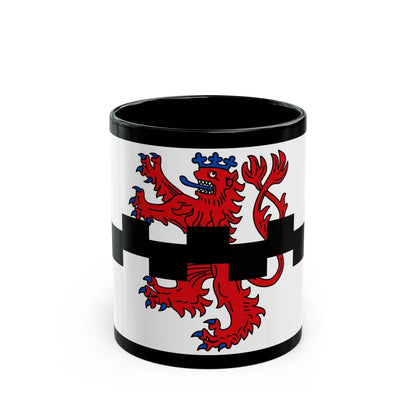 Flag of Leverkusen Germany - Black Coffee Mug-11oz-Go Mug Yourself