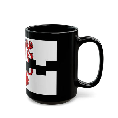 Flag of Leverkusen Germany - Black Coffee Mug-Go Mug Yourself