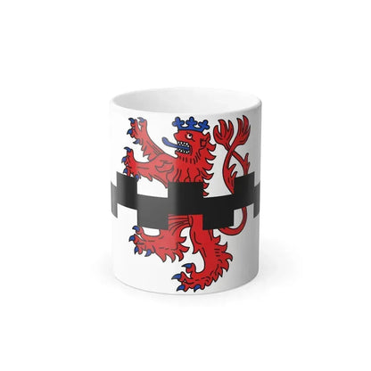 Flag of Leverkusen Germany - Color Changing Coffee Mug 11oz - Go Mug Yourself