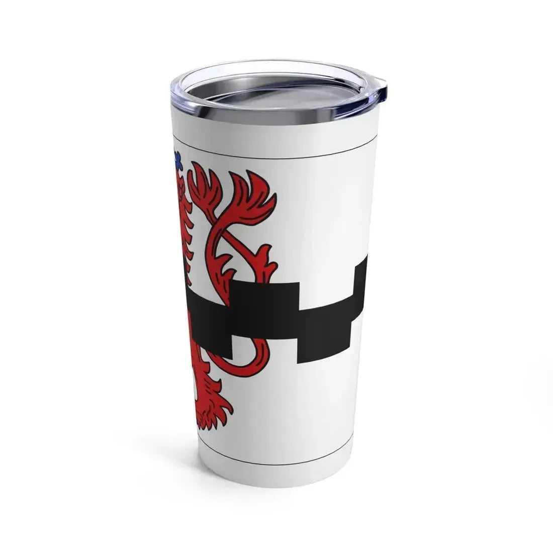 Flag of Leverkusen Germany - Tumbler 20oz - Go Mug Yourself