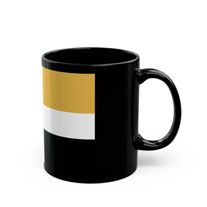 Flag of Levis Canada - Black Coffee Mug-Go Mug Yourself