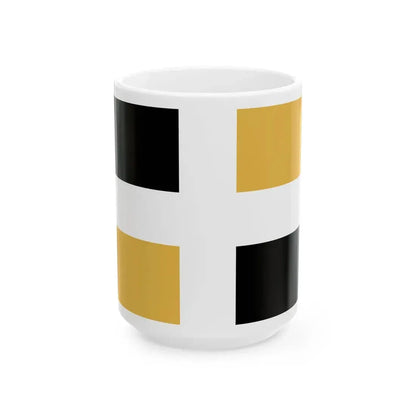 Flag of Levis (Canada) White Coffee Mug 15oz - Go Mug Yourself
