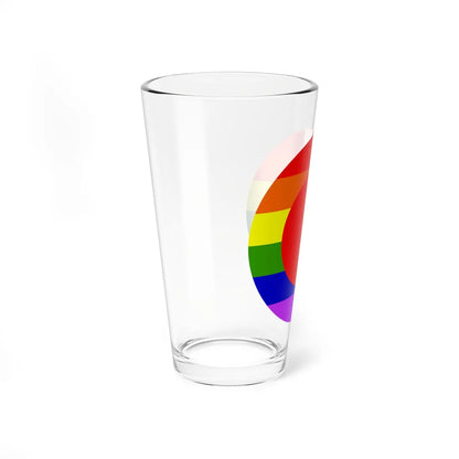 Flag of LGBT Japan (Japan) Pint Glass 16oz - Go Mug Yourself