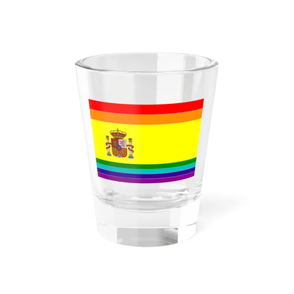 Flag of LGBT Spain (Spain) Shot Glass 1.5oz 1.5oz - Go Mug Yourself