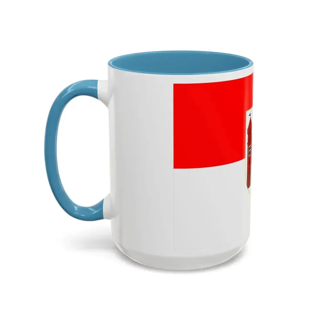 Flag of Liberec Czech Republic - Accent Coffee Mug - Go Mug Yourself