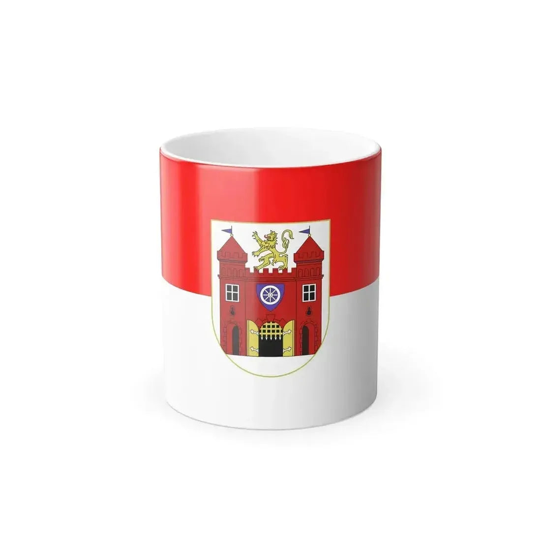 Flag of Liberec Czech Republic - Color Changing Coffee Mug 11oz - Go Mug Yourself