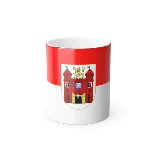 Flag of Liberec Czech Republic - Color Changing Coffee Mug 11oz - Go Mug Yourself