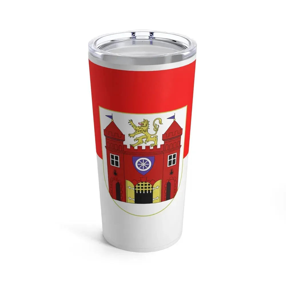 Flag of Liberec Czech Republic - Tumbler 20oz 20oz - Go Mug Yourself