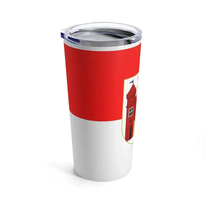 Flag of Liberec Czech Republic - Tumbler 20oz - Go Mug Yourself