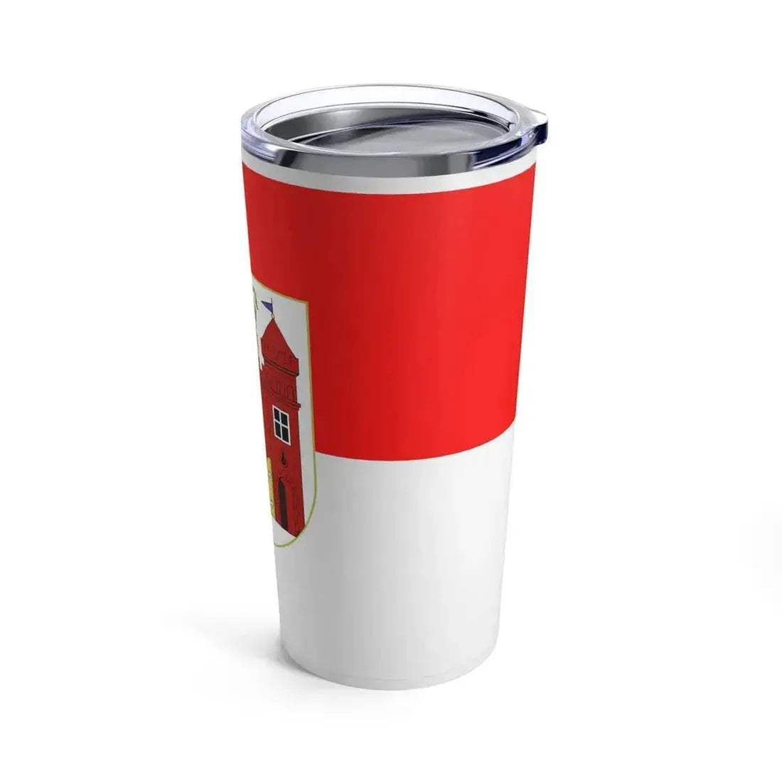 Flag of Liberec Czech Republic - Tumbler 20oz - Go Mug Yourself