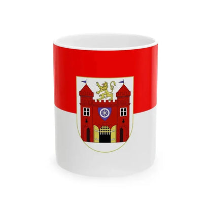 Flag of Liberec Czech Republic - White Coffee Mug 11oz - Go Mug Yourself