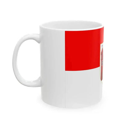 Flag of Liberec Czech Republic - White Coffee Mug - Go Mug Yourself
