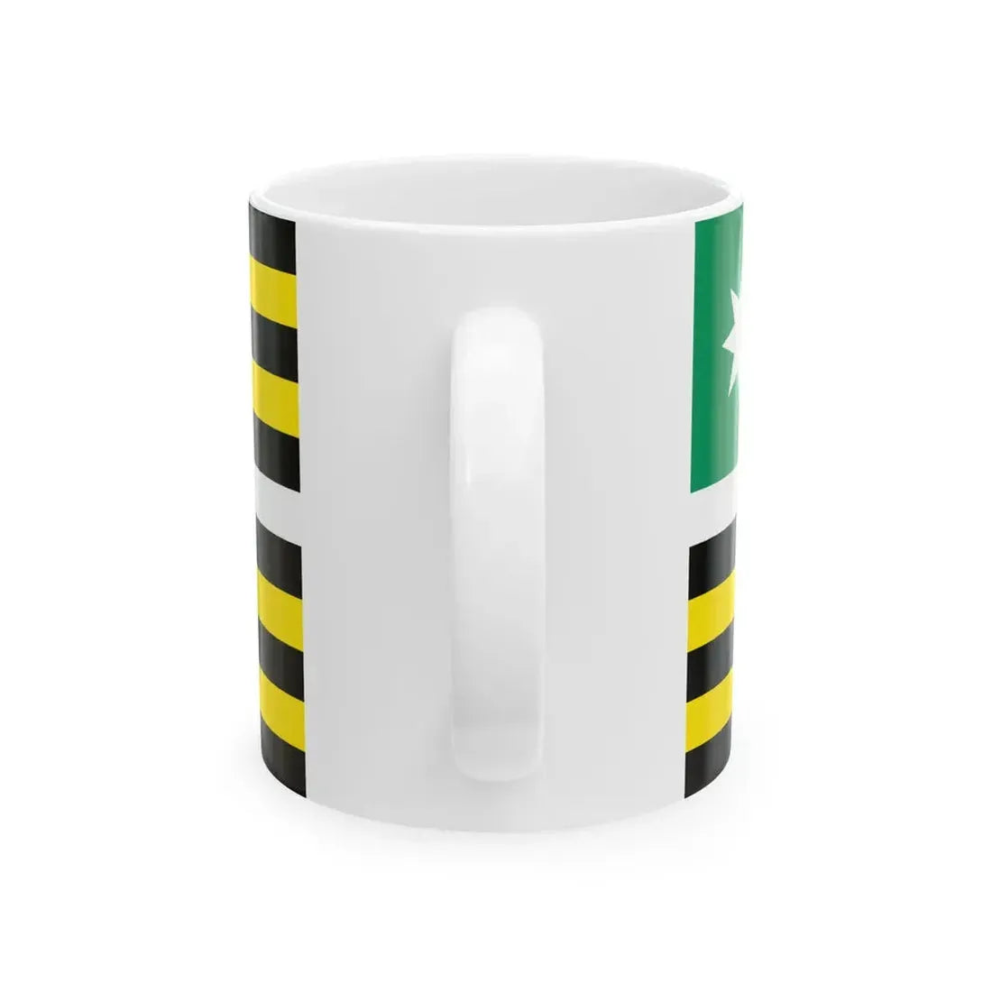 Flag of Liberia 1906 proposal (Liberia) White Coffee Mug - Go Mug Yourself