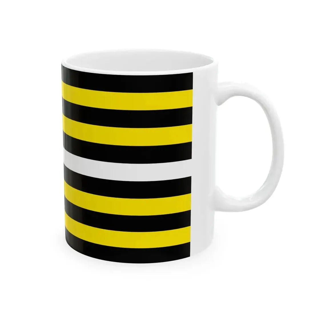 Flag of Liberia 1906 proposal (Liberia) White Coffee Mug - Go Mug Yourself