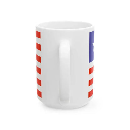 Flag of Liberia WFB 2000 (Liberia) White Coffee Mug - Go Mug Yourself