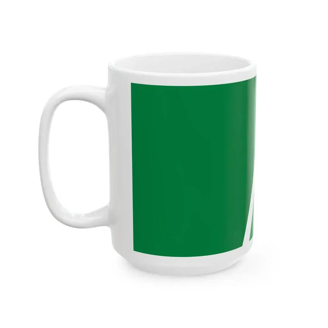 Flag of Libya 2011 combined (Libya) White Coffee Mug - Go Mug Yourself