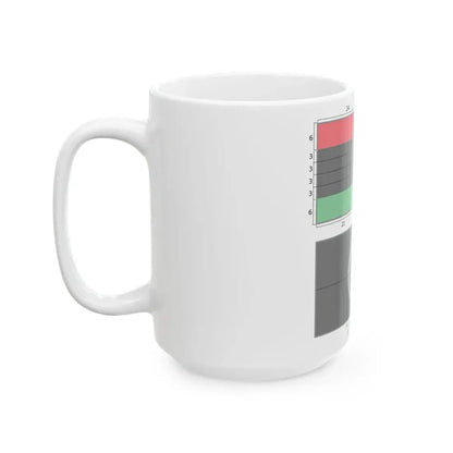 Flag of Libya construction (Libya) White Coffee Mug - Go Mug Yourself