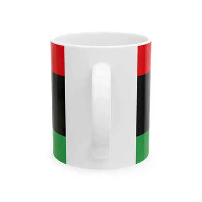Flag of Libya (Libya) White Coffee Mug - Go Mug Yourself