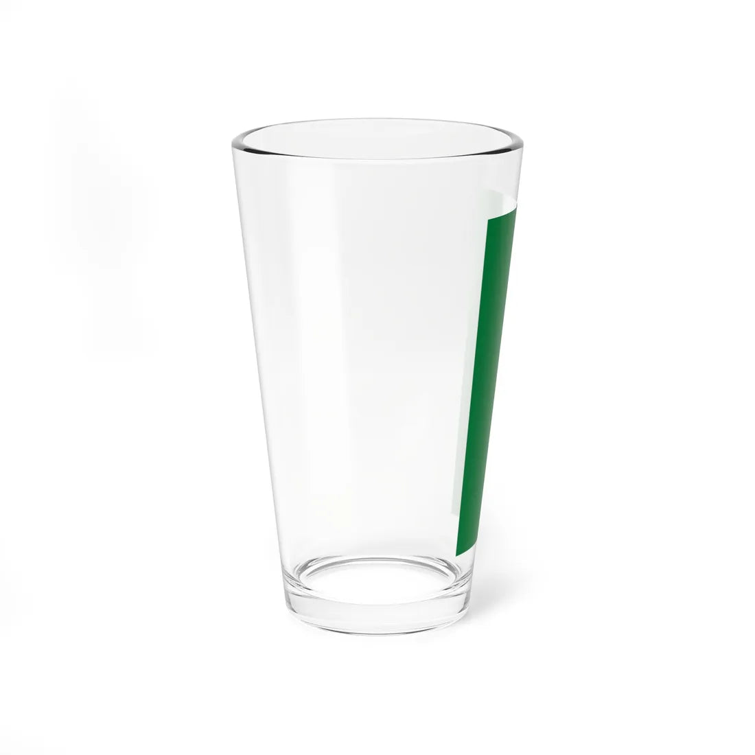 Flag of Libya vertical 1977-2011 (Libya) Pint Glass 16oz - Go Mug Yourself